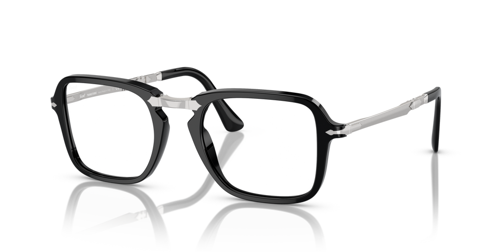 Persol PO3330S - Transitions® avec Monture Noir et Verres Bleu - Image 2