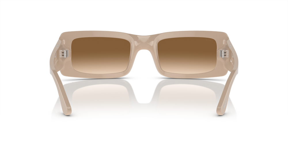 Persol Francis mit Solid Beige Gestell und Braun Gläsern - Bild 5