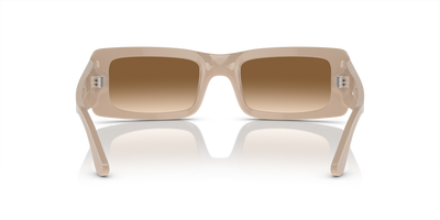 Persol Francis mit Solid Beige Gestell und Braun Gläsern - Bild 5