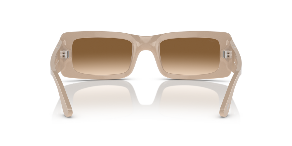 Persol Francis con Montatura Beige tinta unita e Lenti Marrone - Immagine 5