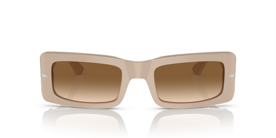 Persol Francis mit Solid Beige Gestell und Braun Gläsern - Bild 2