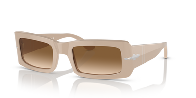 Persol Francis mit Solid Beige Gestell und Braun Gläsern - Bild 1