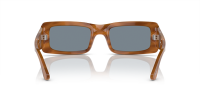 Persol Francis con Montatura Striato Marrone e Lenti Blu - Immagine 5