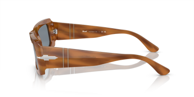 Persol Francis con Montatura Striato Marrone e Lenti Blu - Immagine 4