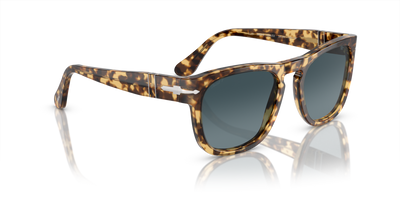 Persol PO3333S - Elio with Beige Tortoise Frame and Blue Lenses - Image 3