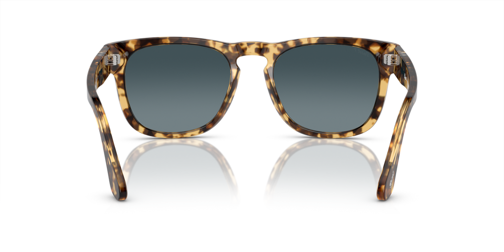 Persol PO3333S - Elio with Beige Tortoise Frame and Blue Lenses - Image 5