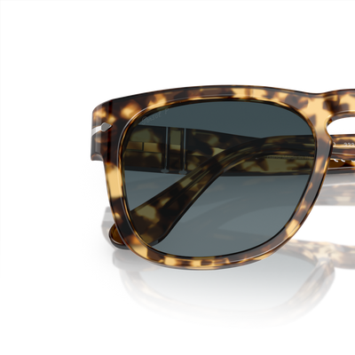 Persol PO3333S - Elio with Beige Tortoise Frame and Blue Lenses – Variant Image
