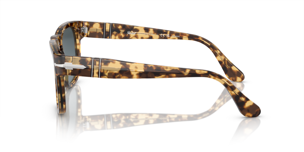 Persol PO3333S - Elio mit Beige Tortoise Gestell und Blau Gläsern - Bild 4