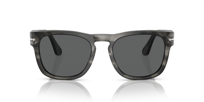 Persol PO3333S - Elio mit Grau gestreift Gestell und Grau Gläsern - Bild 2