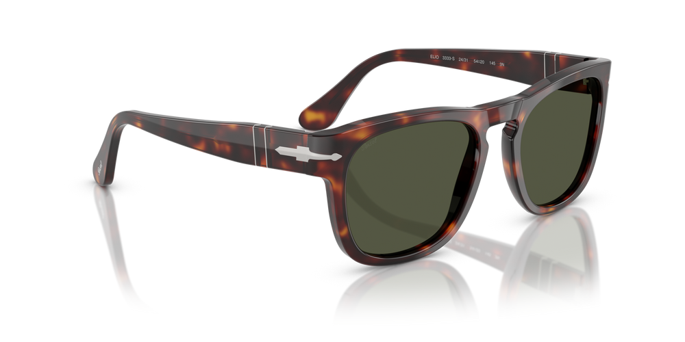 Persol PO3333S - Elio with Havana Frame and Green Lenses - Image 3