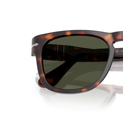 Persol PO3333S - Elio with Havana Frame and Green Lenses – Variant Image