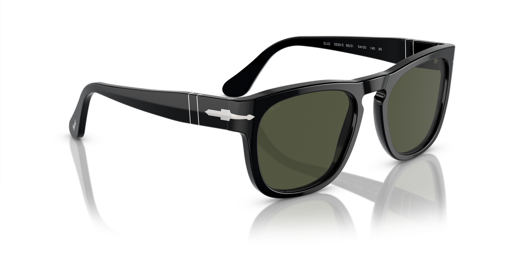 Persol PO3333S - Elio mit Schwarz Gestell und Grün Gläsern - Bild 3