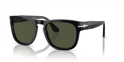Persol PO3333S - Elio mit Schwarz Gestell und Grün Gläsern - Bild 1