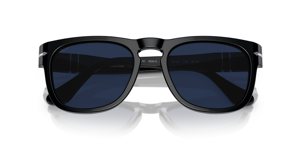 Persol Elio - Transitions® mit Schwarz Gestell und Blau Gläsern - Bild 6