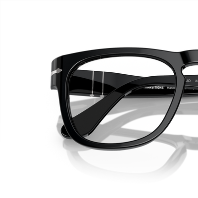 Persol Elio - Transitions® avec Monture Noir et Verres Bleu – Image variante