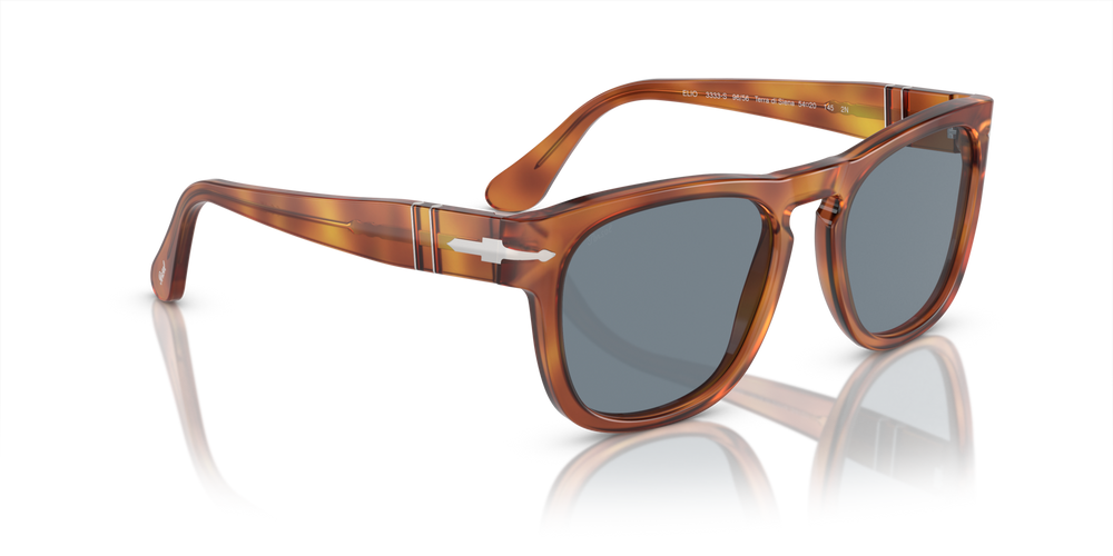 Persol PO3333S - Elio with Terra Di Siena Frame and Blue Lenses - Image 3