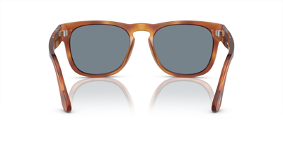 Persol PO3333S - Elio avec Monture Terre de Sienne et Verres Bleu - Image 5