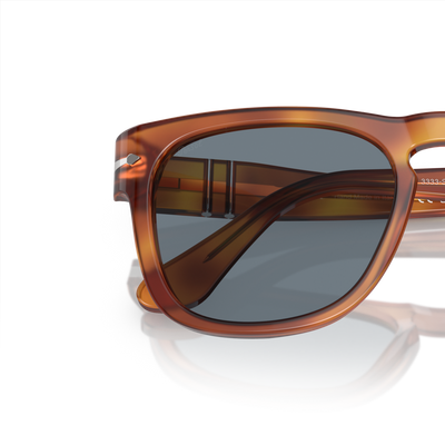 Persol PO3333S - Elio avec Monture Terre de Sienne et Verres Bleu – Image variante