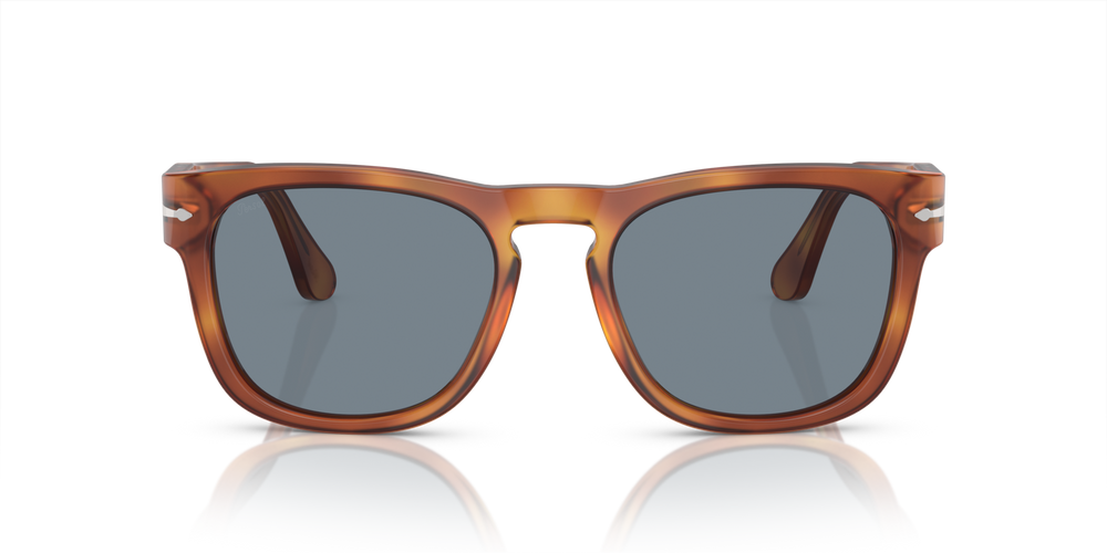 Persol PO3333S - Elio with Terra Di Siena Frame and Blue Lenses - Image 2