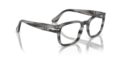 Persol PO3334V with Striped Grey Frame - Image 3