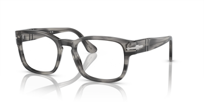 Persol PO3334V with Striped Grey Frame - Image 1