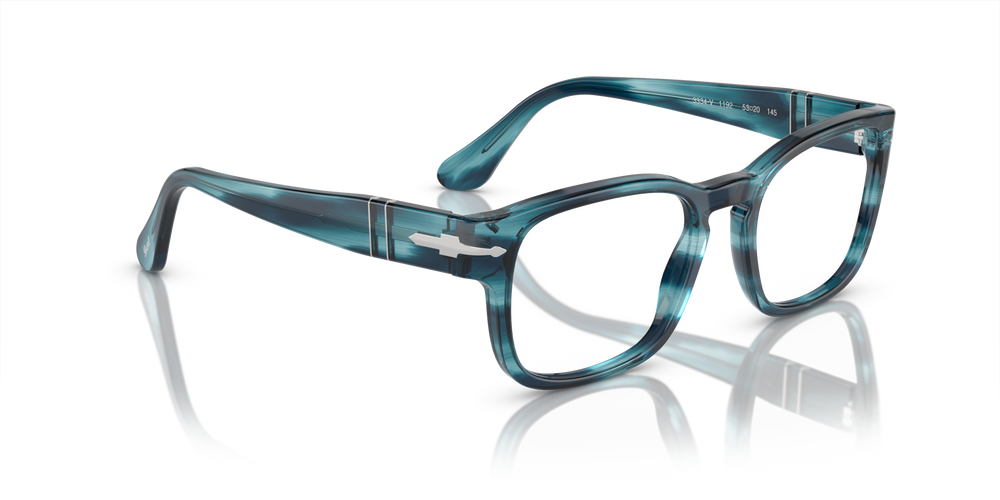 Persol PO3334V mit Gestell Blau gestreift - Bild 3