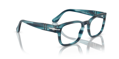 Persol PO3334V with Striped Blue Frame - Image 3