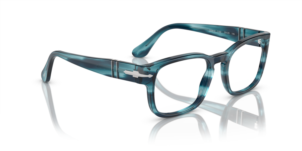 Persol PO3334V con Montatura Striato Blu - Immagine 3