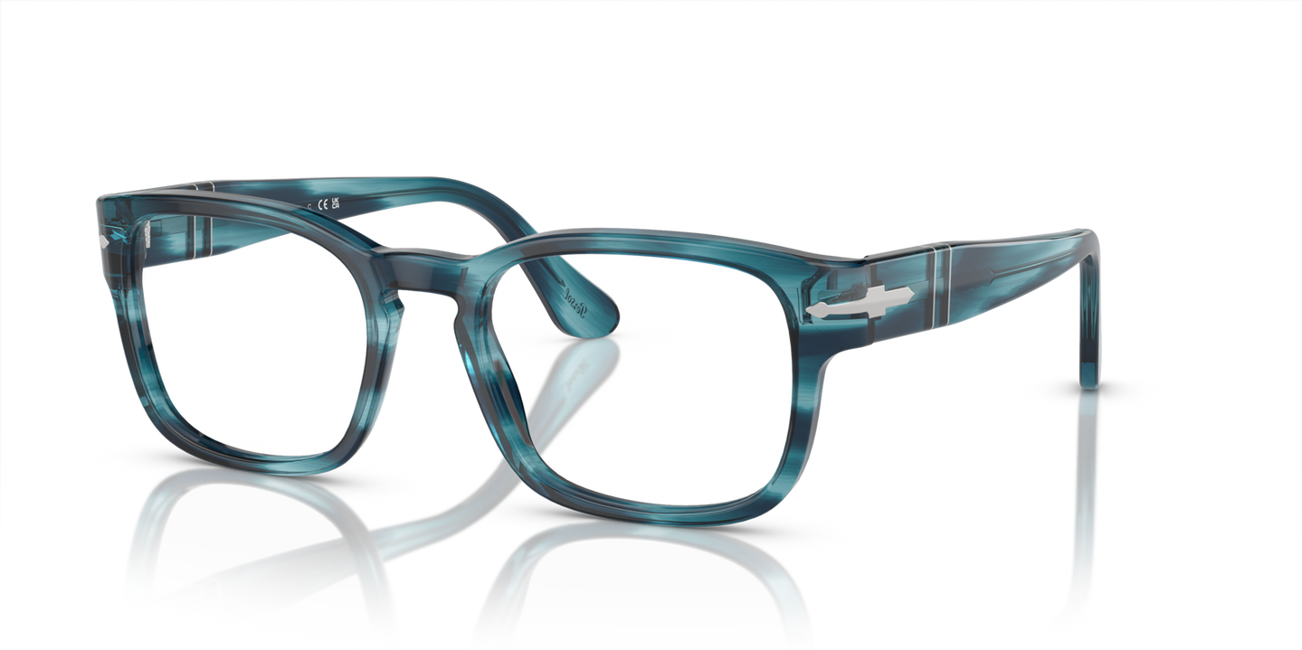 Persol PO3334V mit Gestell Blau gestreift - Bild 1