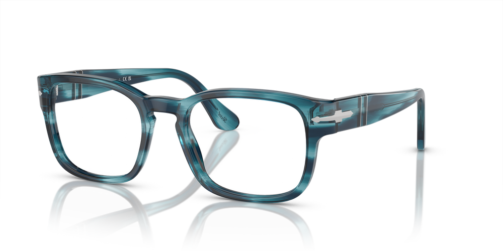 Persol PO3334V with Striped Blue Frame - Image 1