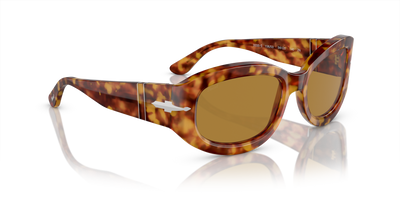 Persol PO3335S con Montatura Tartarugato Marrone e Lenti Marrone - Immagine 3