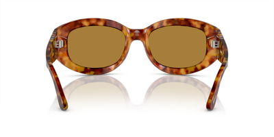 Persol PO3335S avec Monture Marron Écaille de tortue et Verres Brun - Image 5
