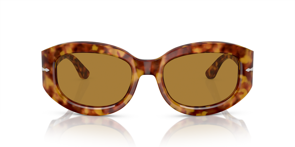 Persol PO3335S con Montatura Tartarugato Marrone e Lenti Marrone - Immagine 2