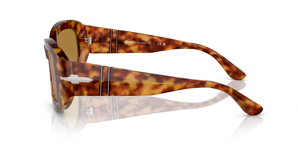 Persol PO3335S con Montatura Tartarugato Marrone e Lenti Marrone - Immagine 4