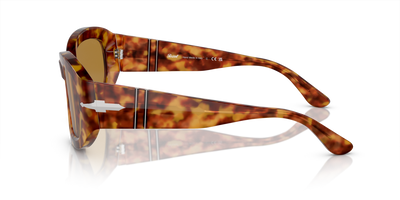 Persol PO3335S avec Monture Marron Écaille de tortue et Verres Brun - Image 4