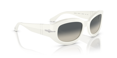 Persol PO3335S mit Solid White Gestell und Grau Gläsern - Bild 3