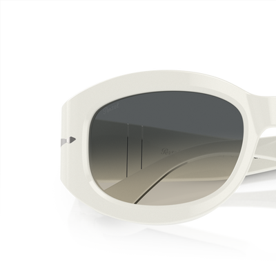 Persol PO3335S with Solid White Frame and Grey Lenses – Variant Image