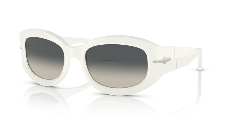 Persol PO3335S mit Solid White Gestell und Grau Gläsern - Bild 1
