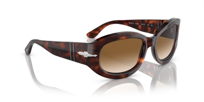 Persol PO3335S con Montura Habana y Lentes Marrón - Imagen 3