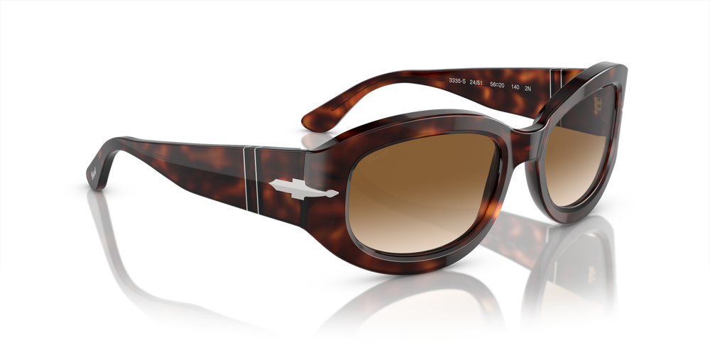 Persol PO3335S avec Monture Havana et Verres Brun - Image 3