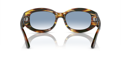 Persol PO3335S mit Braun/Gelb Tortoise Gestell und Blau Gläsern - Bild 5