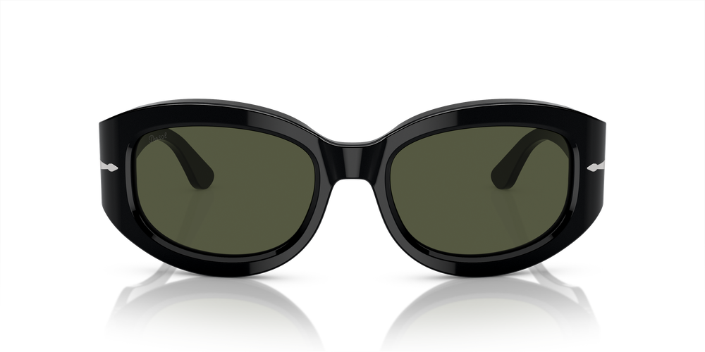 Persol PO3335S con Montatura Nero e Lenti Verde - Immagine 2