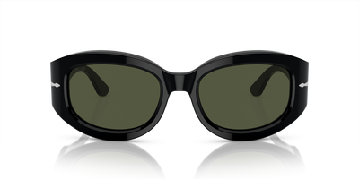 Persol PO3335S con Montatura Nero e Lenti Verde - Immagine 2