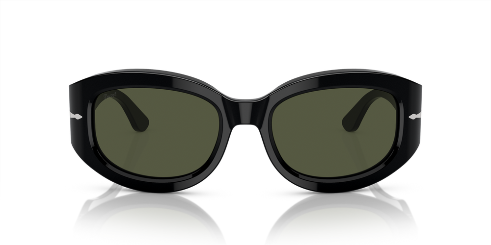 Persol PO3335S com armação Preto e lentes Verde - Imagens 2