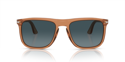Persol PO3336S con Montatura Marrone Trasparente e Lenti Blu - Immagine 2