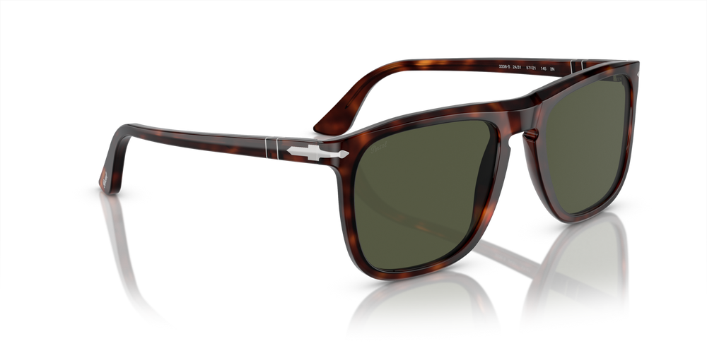 Persol PO3336S con Montura Habana y Lentes Verde - Imagen 3