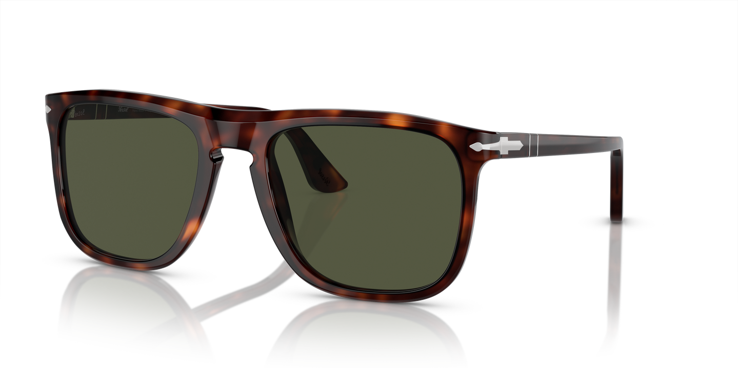 Persol PO3336S with Havana Frame and Green Lenses | Persol® US