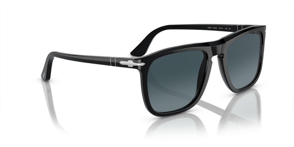 Persol PO3336S con Montatura Nero e Lenti Blu - Immagine 3