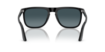 Persol PO3336S avec Monture Noir et Verres Bleu - Image 5
