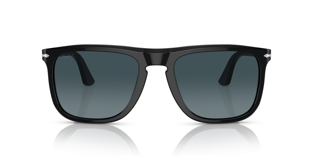 Persol PO3336S avec Monture Noir et Verres Bleu - Image 2